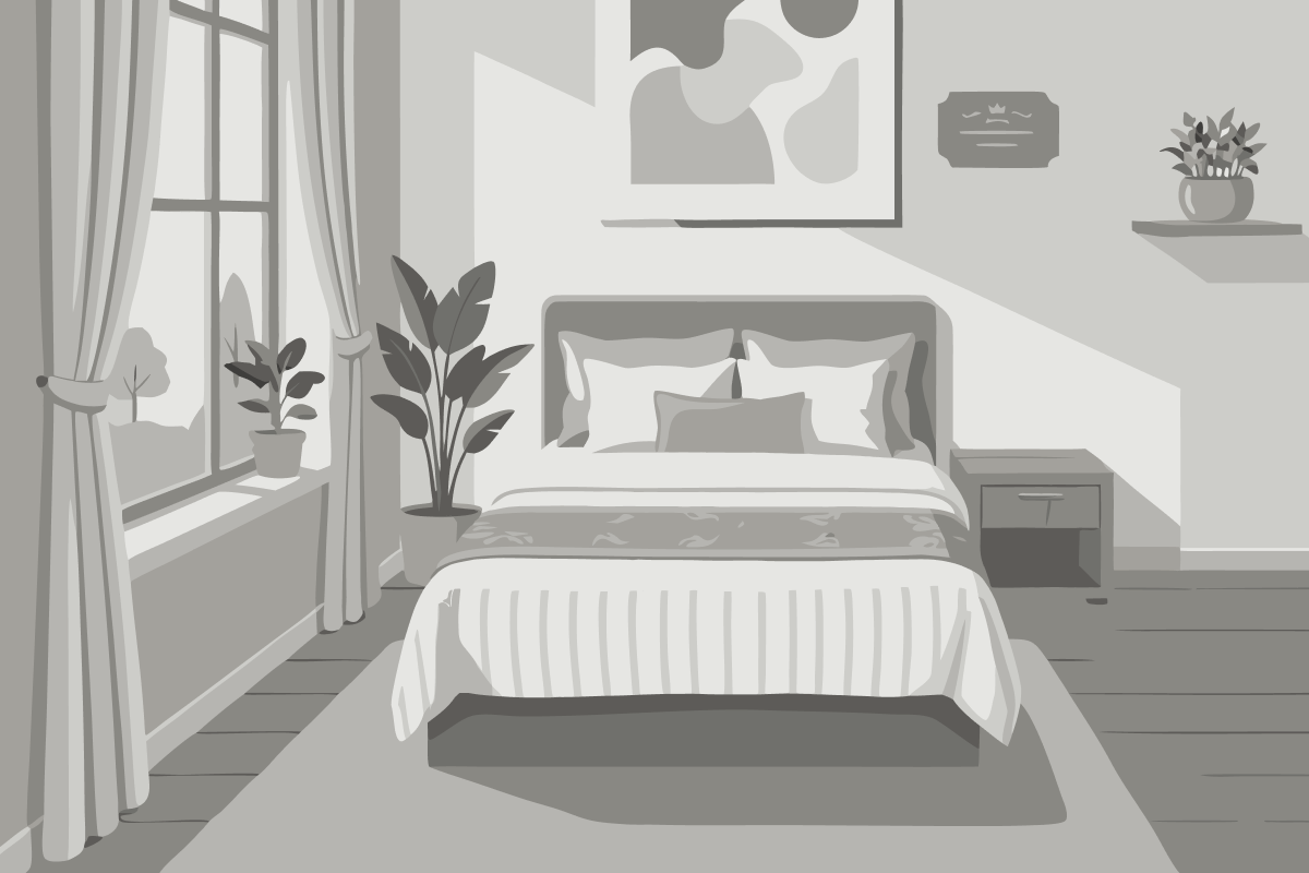 Quarto Superior com Cama de Casal ou 2 de Solteiro e Vista da Piscina